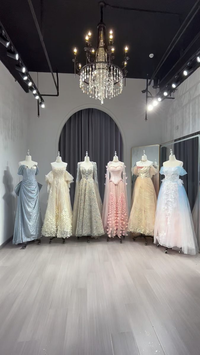 Lumièra Atelier showroom California — private gown fitting space